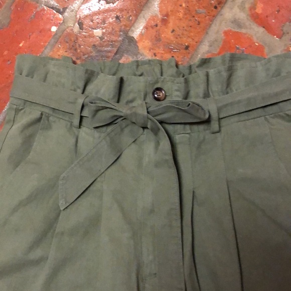 7 For All Mankind paper bag pants ultra high rise sz L - Picture 5 of 13